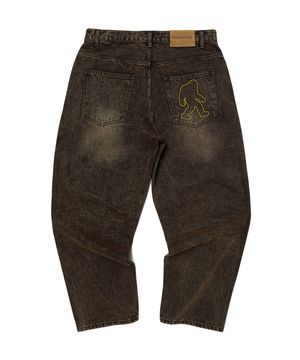 VINTAGE BAGGY DENIM (BROWN)