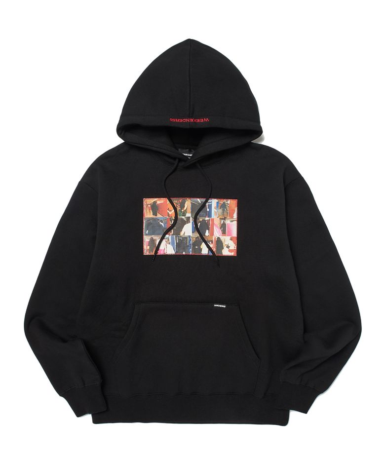 BIG FOOT HOODIE (BLACK)