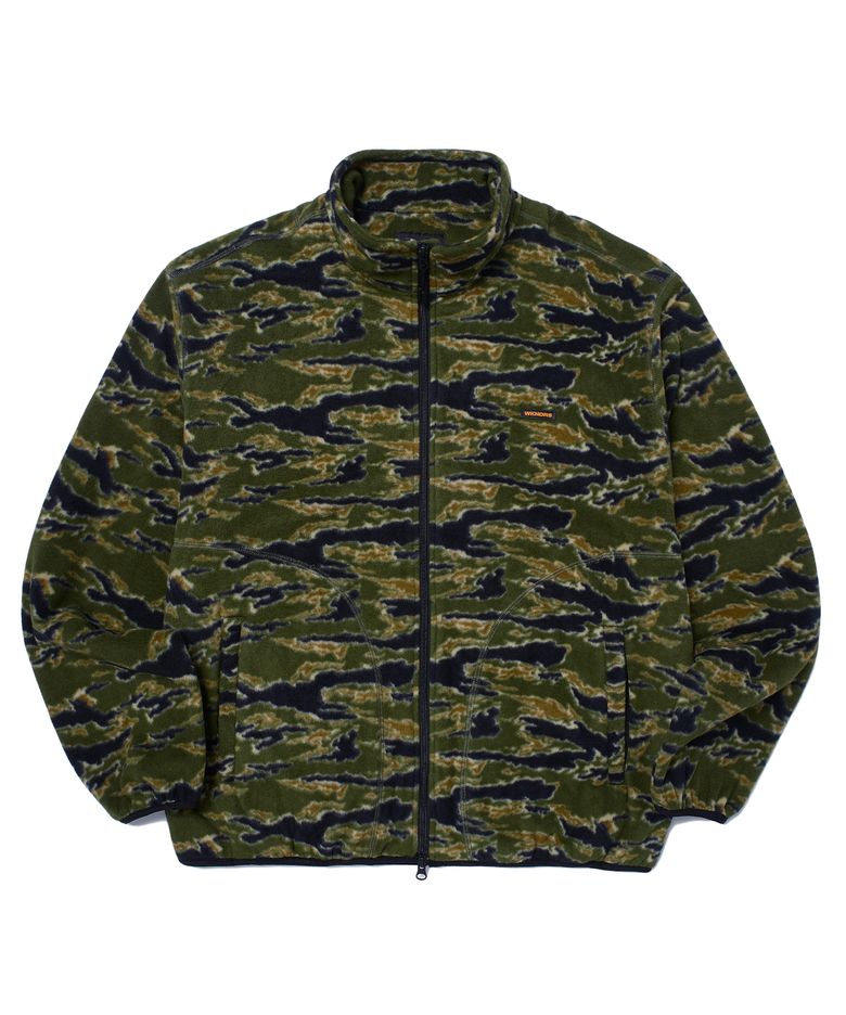 CAMO FLEECE ZIPUP JK (CAMO)