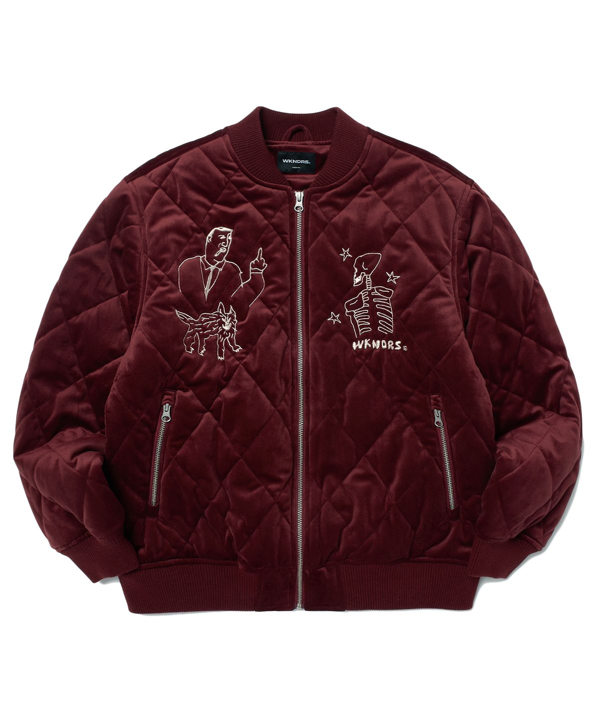 위캔더스(WKNDRS) TATTOO JK (BURGUNDY)