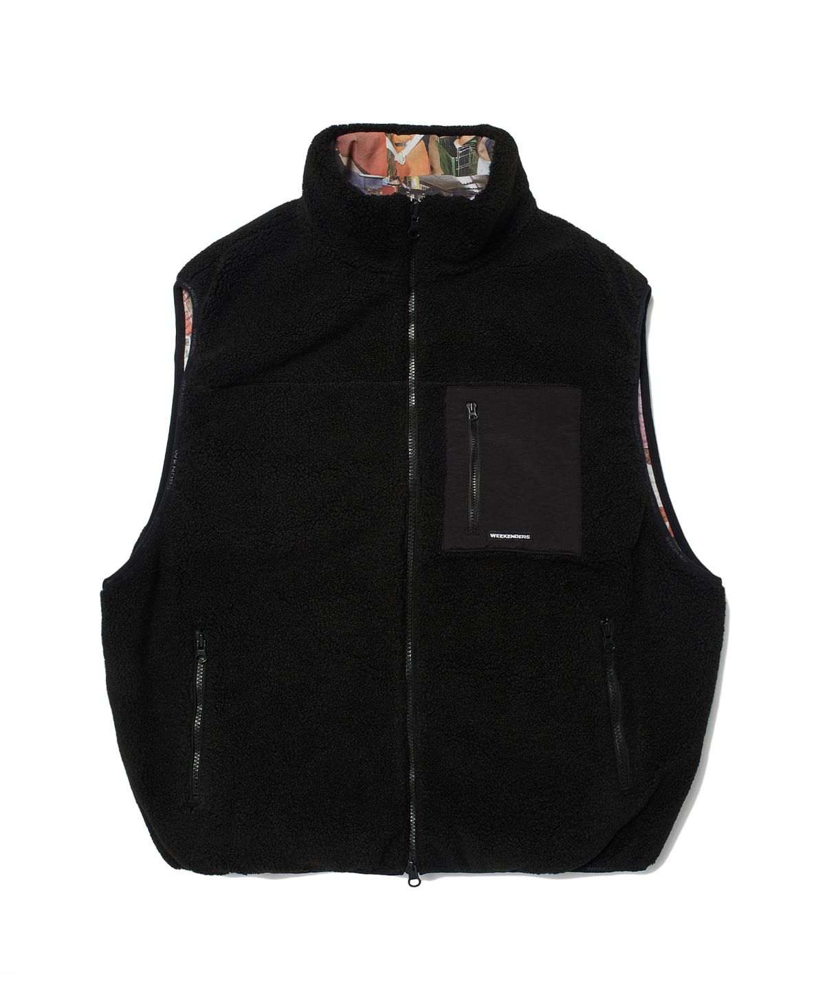 위캔더스(WKNDRS) BIG FOOT VEST (BLACK)