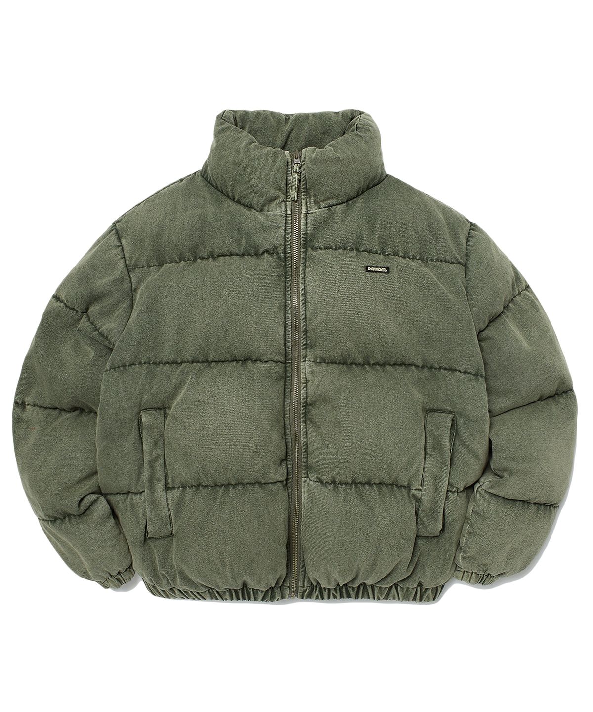 위캔더스(WKNDRS) DENIM PUFFER JK (OLIVE)