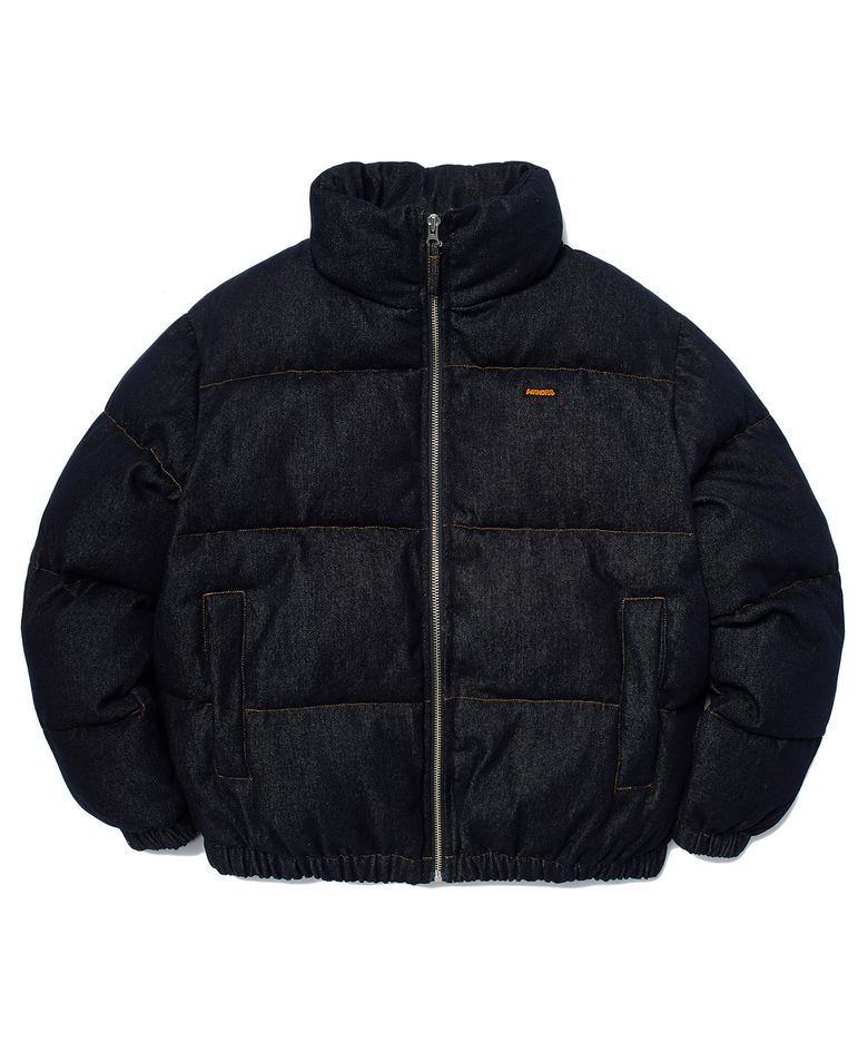 DENIM PUFFER JK (D.BLUE)