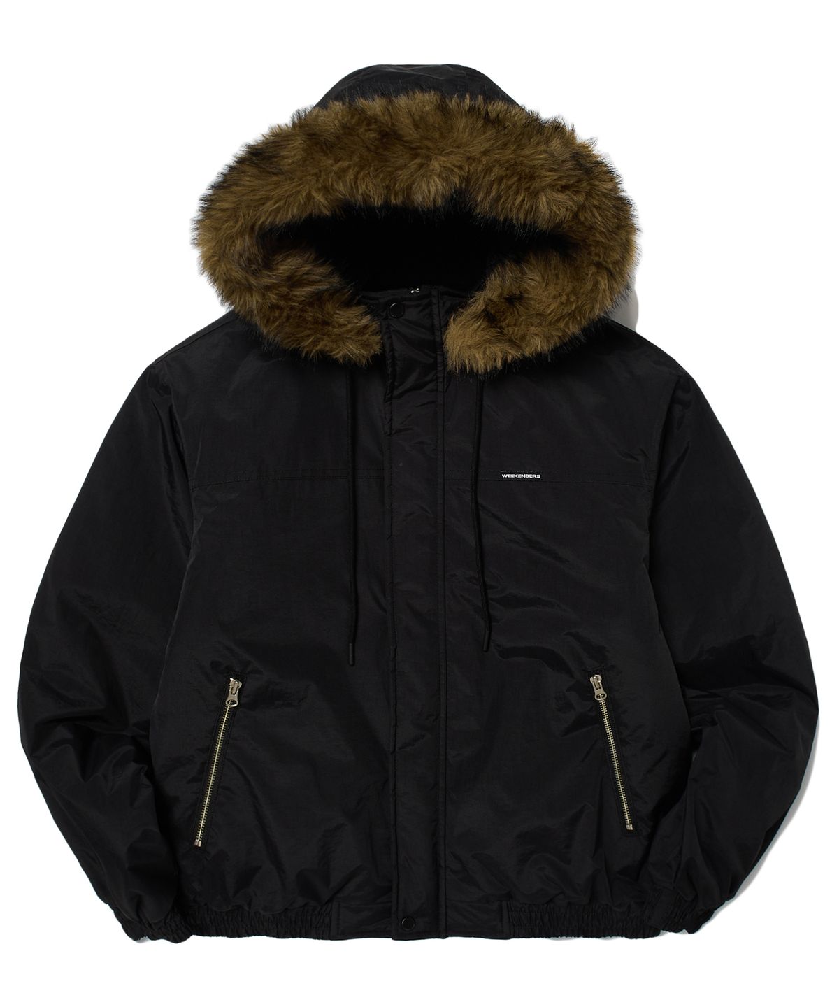 위캔더스(WKNDRS) MOUNTAIN HOODED PARKA (BLACK)