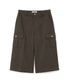 테일러드 헤링본 버뮤다 팬츠 [브라운]
