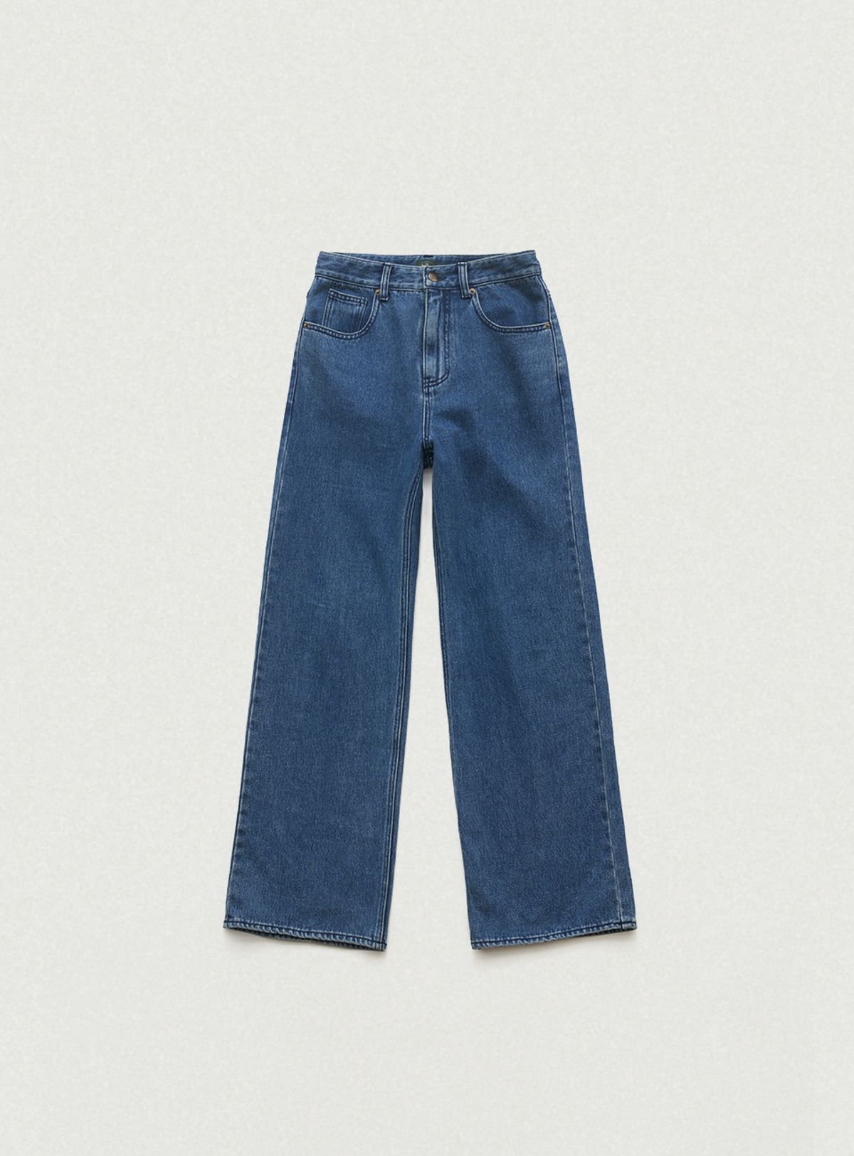 더바넷(THEBARNNET) Glacial Loose-Fit Denim Pants