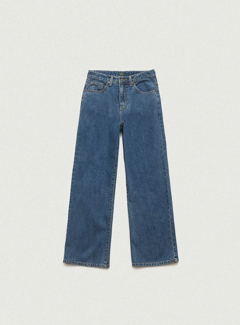 Katie Wide-Leg Denim Pants