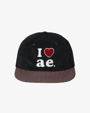 CHECK BALL CAP [BLACK]