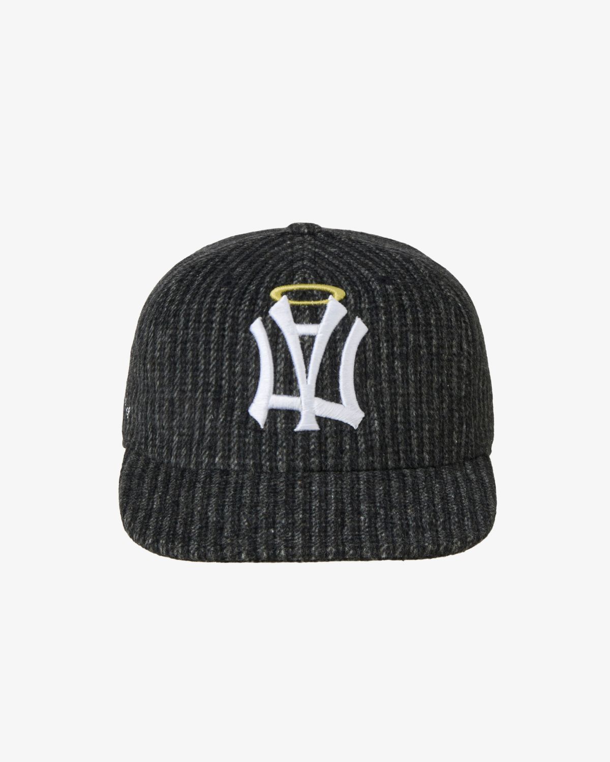 에이이에이이(AEAE) AE SYMBOL STRIPE ANGEL WING CAP [BLACK]