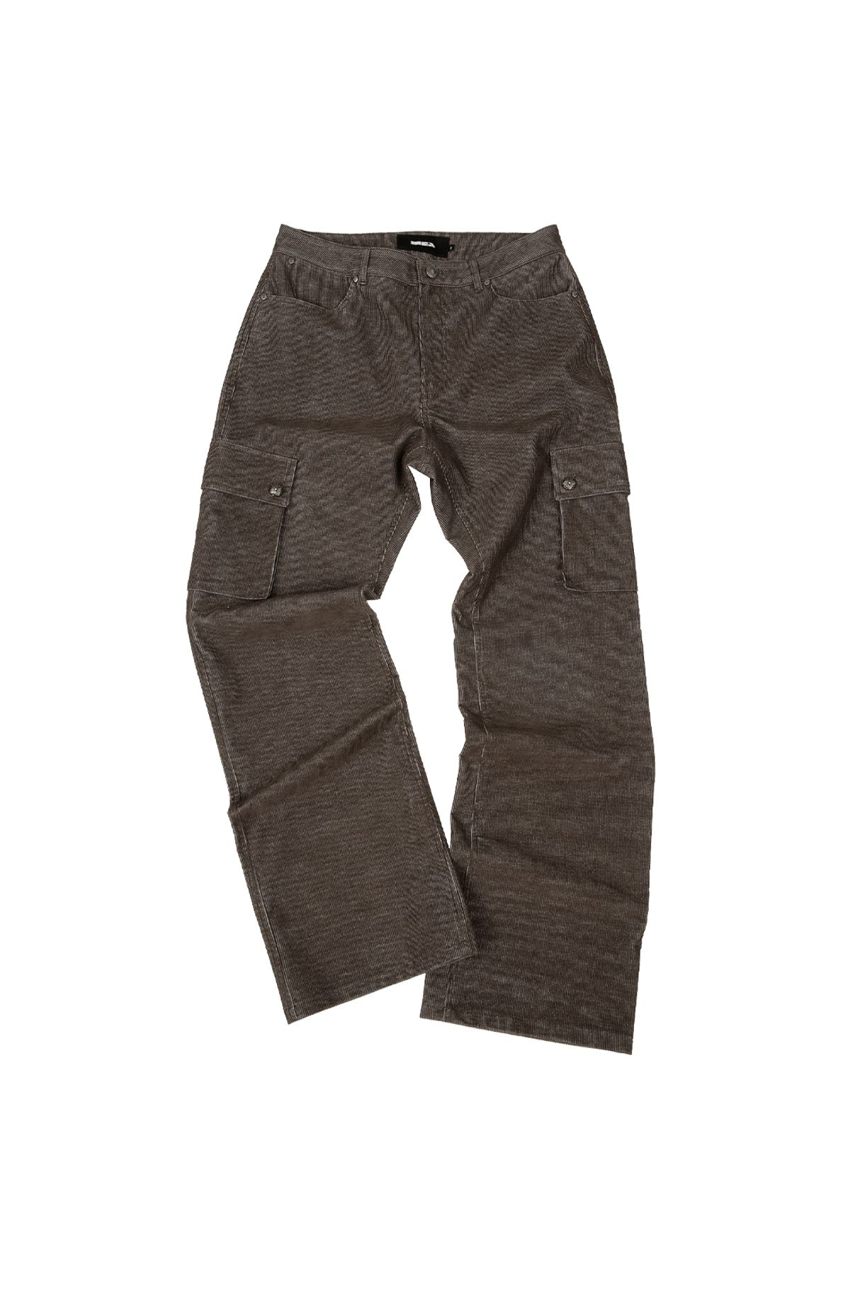 메아(MEA) CARGO BOOTCUT PANTS [BROWN]