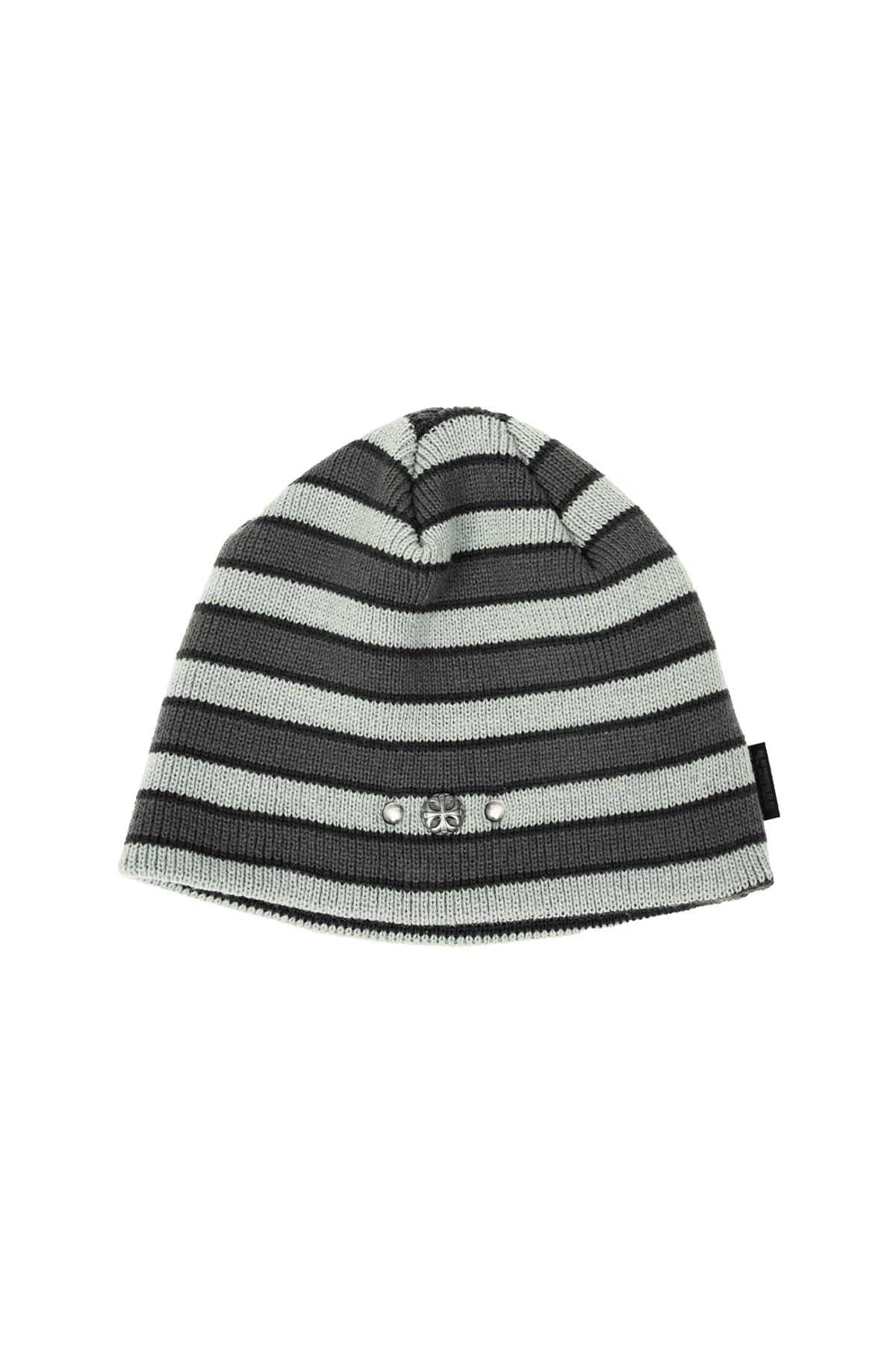 메아(MEA) STRIPED STUD BEANIE [MINT]