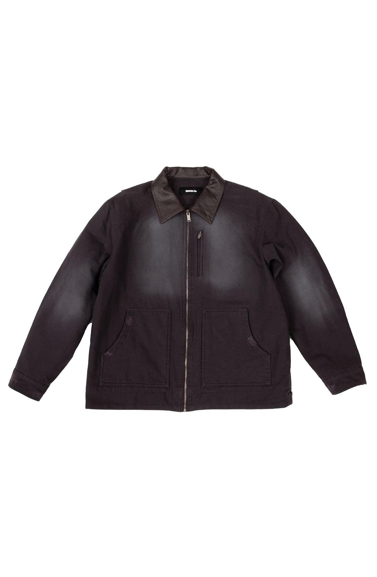 메아(MEA) DAMAGED WORK JACKET [PURPLE]