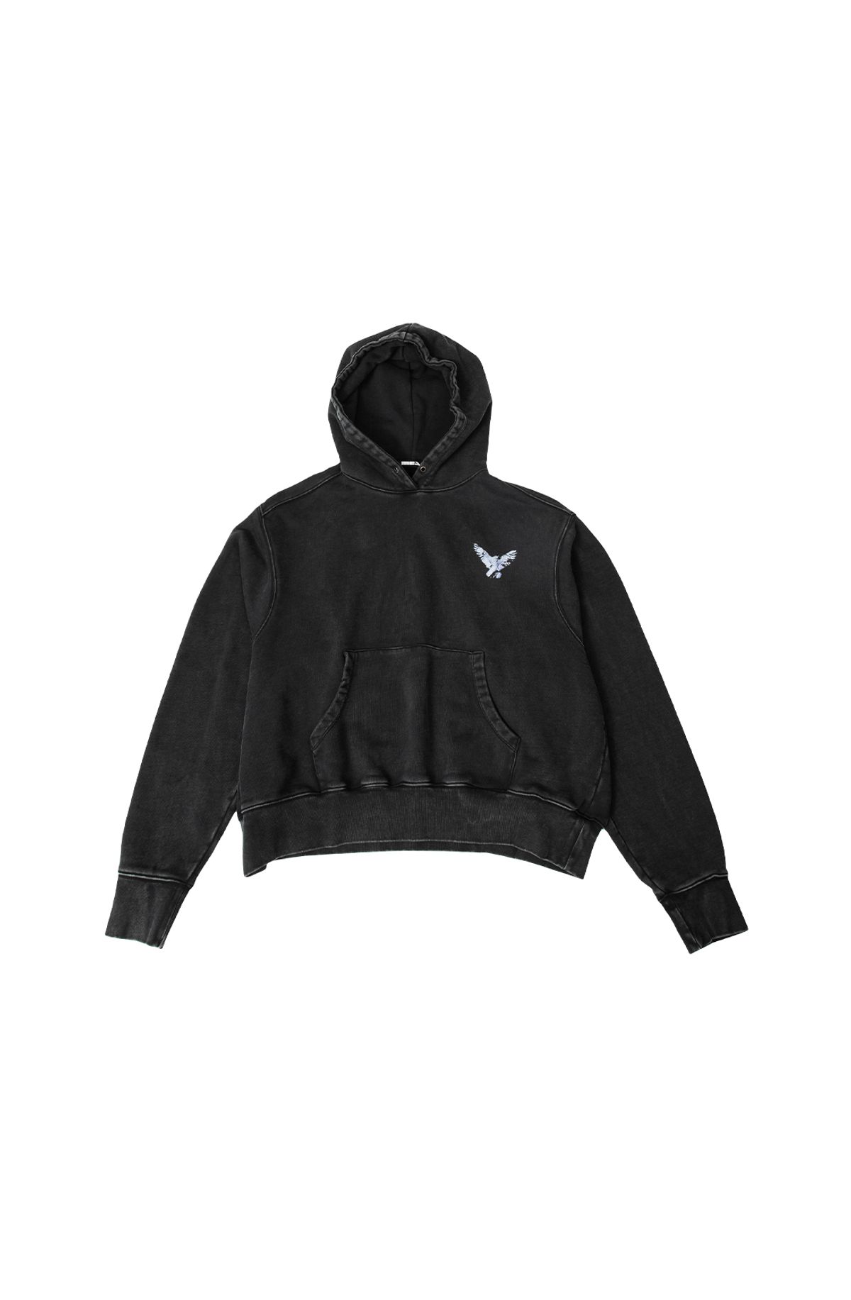 메아(MEA) VINTAGE ANIMAL HOODIE [BLACK]