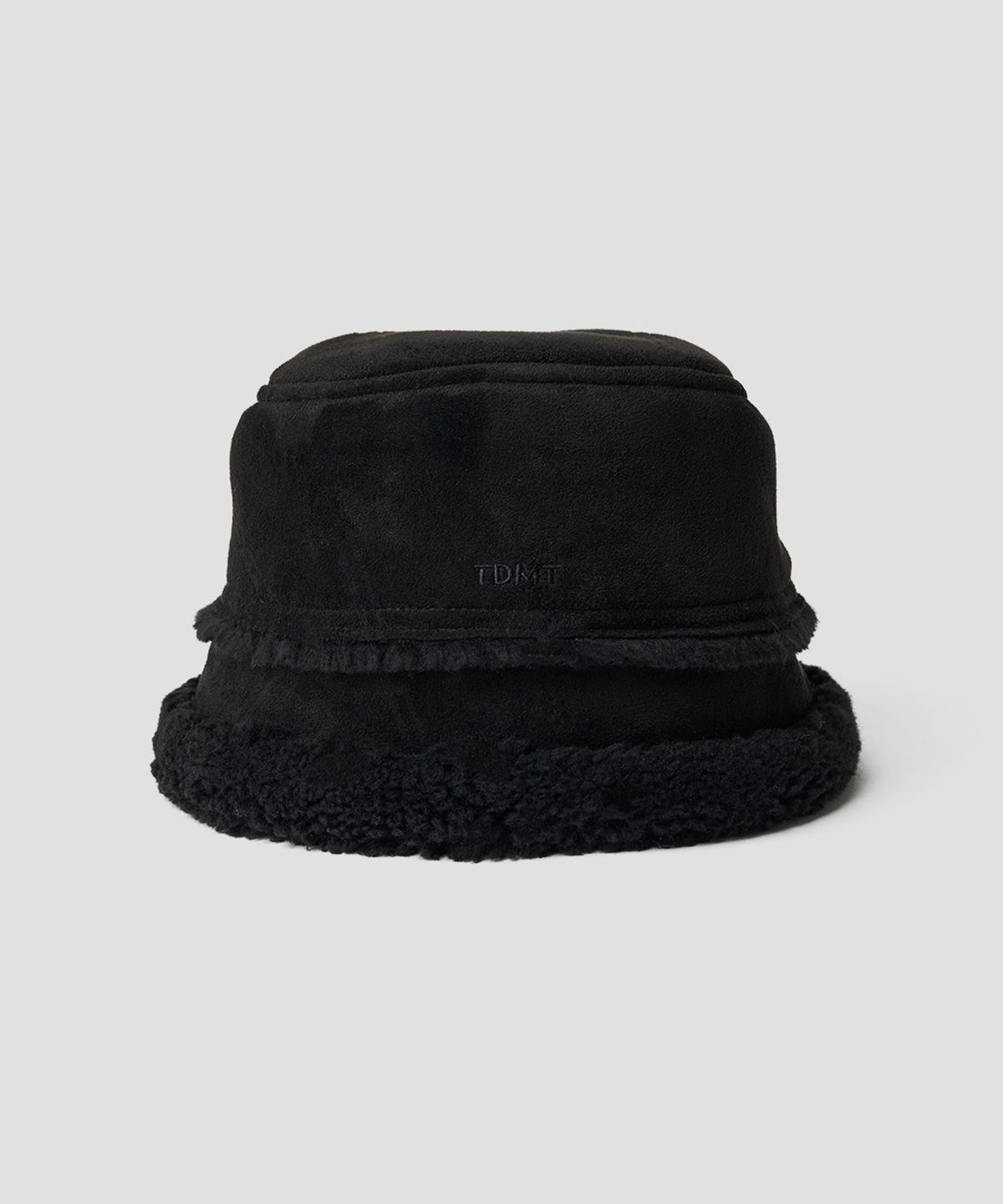튜드먼트(TTUDEMENT) TEDDY TRIM MUSTANG HAT BLACK