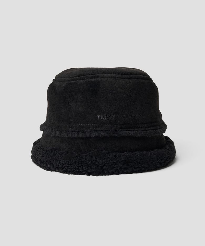 [브랜드위크 20%쿠폰] TEDDY TRIM MUSTANG HAT BLACK