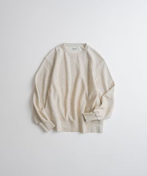 DISTRESSED REVERSE WEAVE SWEATSHIRTS dust oatmeal