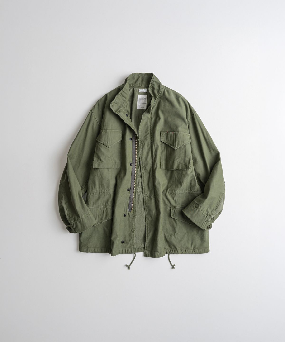 비헤비어(BEHEAVYER) DYED M-S FIELD JACKET olive