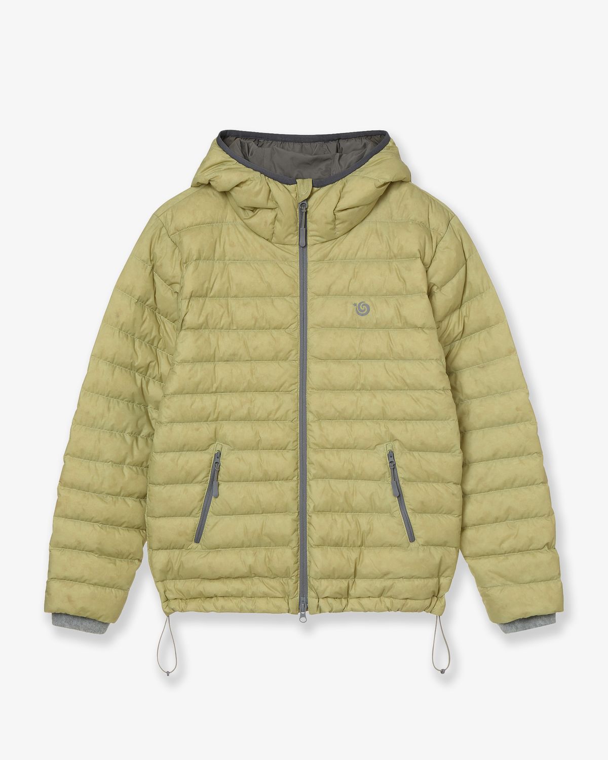 에이이에이이(AEAE) SYMBOL LIGHT DOWN JACKET [OLIVE]