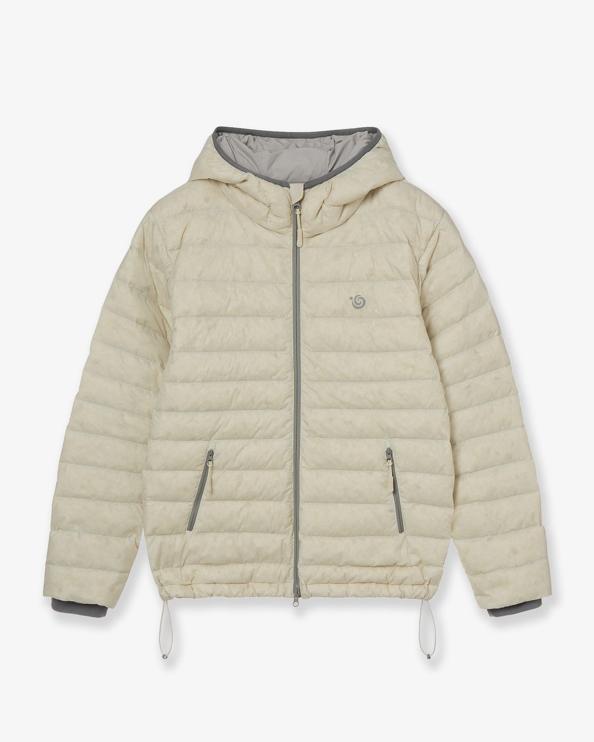 에이이에이이(AEAE) SYMBOL LIGHT DOWN JACKET [CREAM]