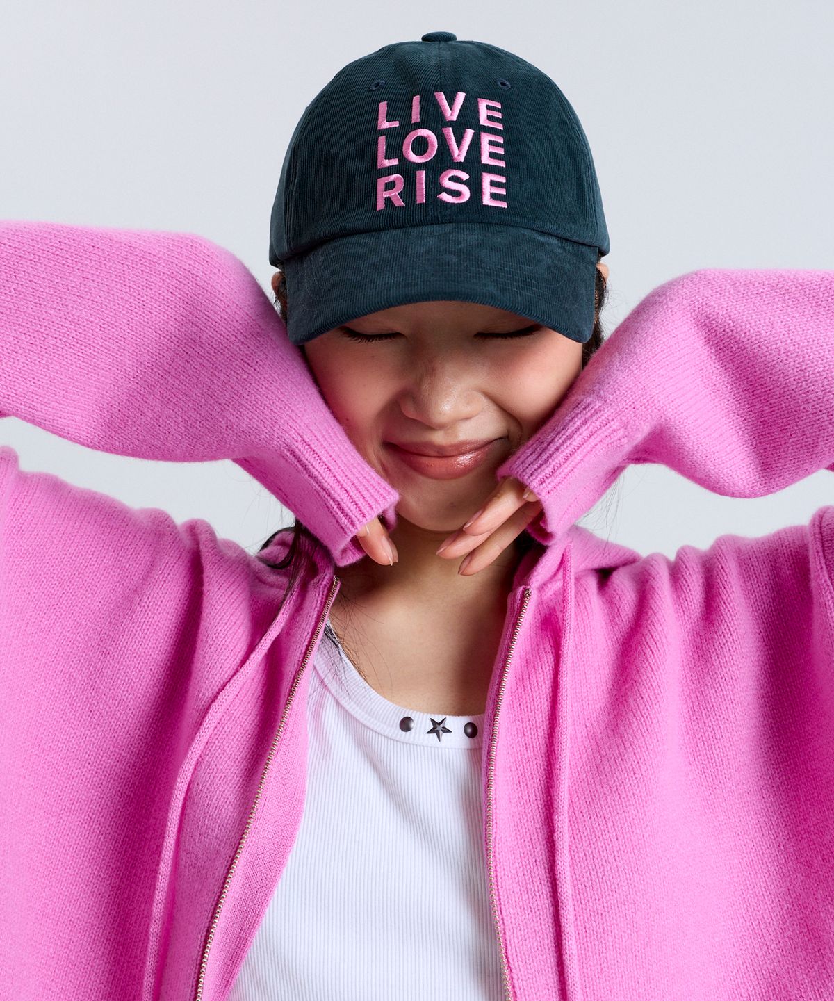 마크니(MACNI) CORDUROY LLR DEEP BALL CAP DARK GREEN