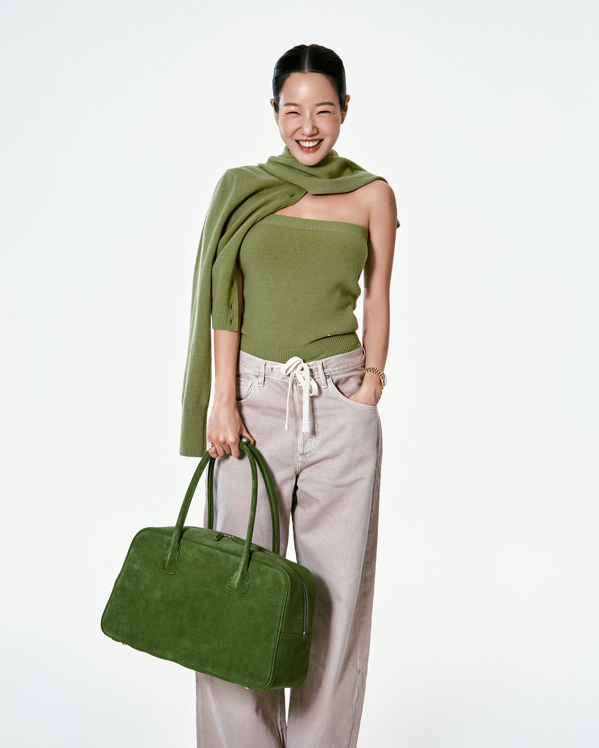 아이백유어파든(I BAG YOUR PARDON) 키 백 스웨이드 (3 colors)