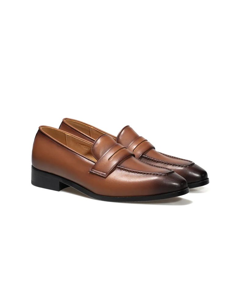 Ardor Loafers #1001 [Tan brown]