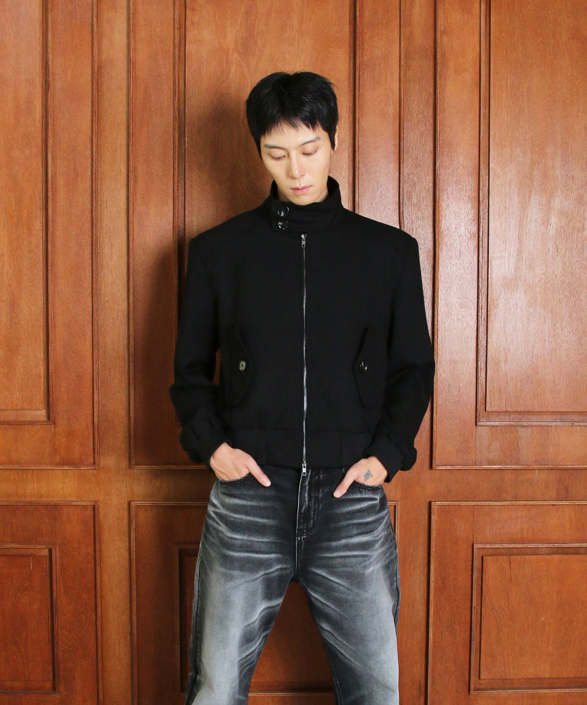 포스센스티브(FORCESENSITIVE) FORCE BARRACUDA JACKET BK