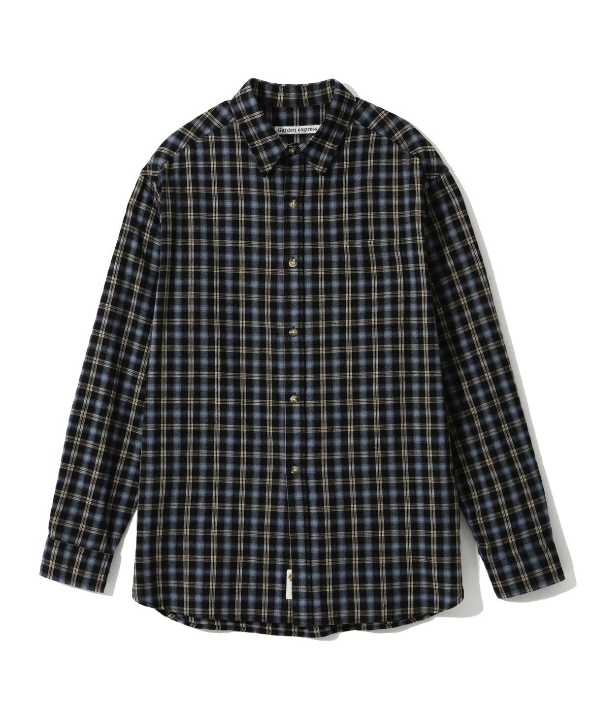 가든익스프레스(GARDEN EXPRESS) Check Comfort Shirt (dark navy mix)