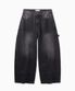 Carpenter Washed Denim Jeans (Black)