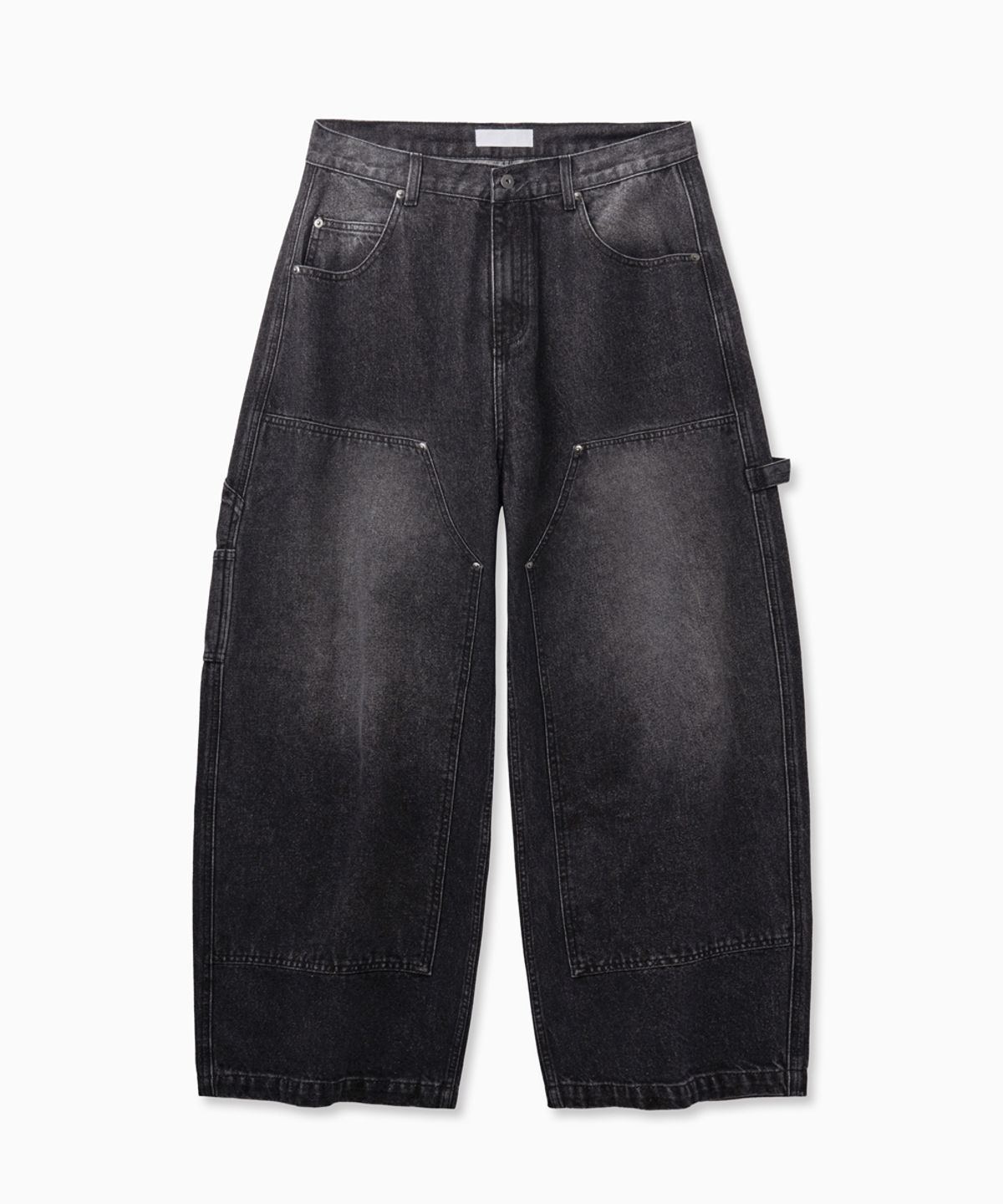 노페이머스(NOFAMOUS) Carpenter Washed Denim Jeans (Black)