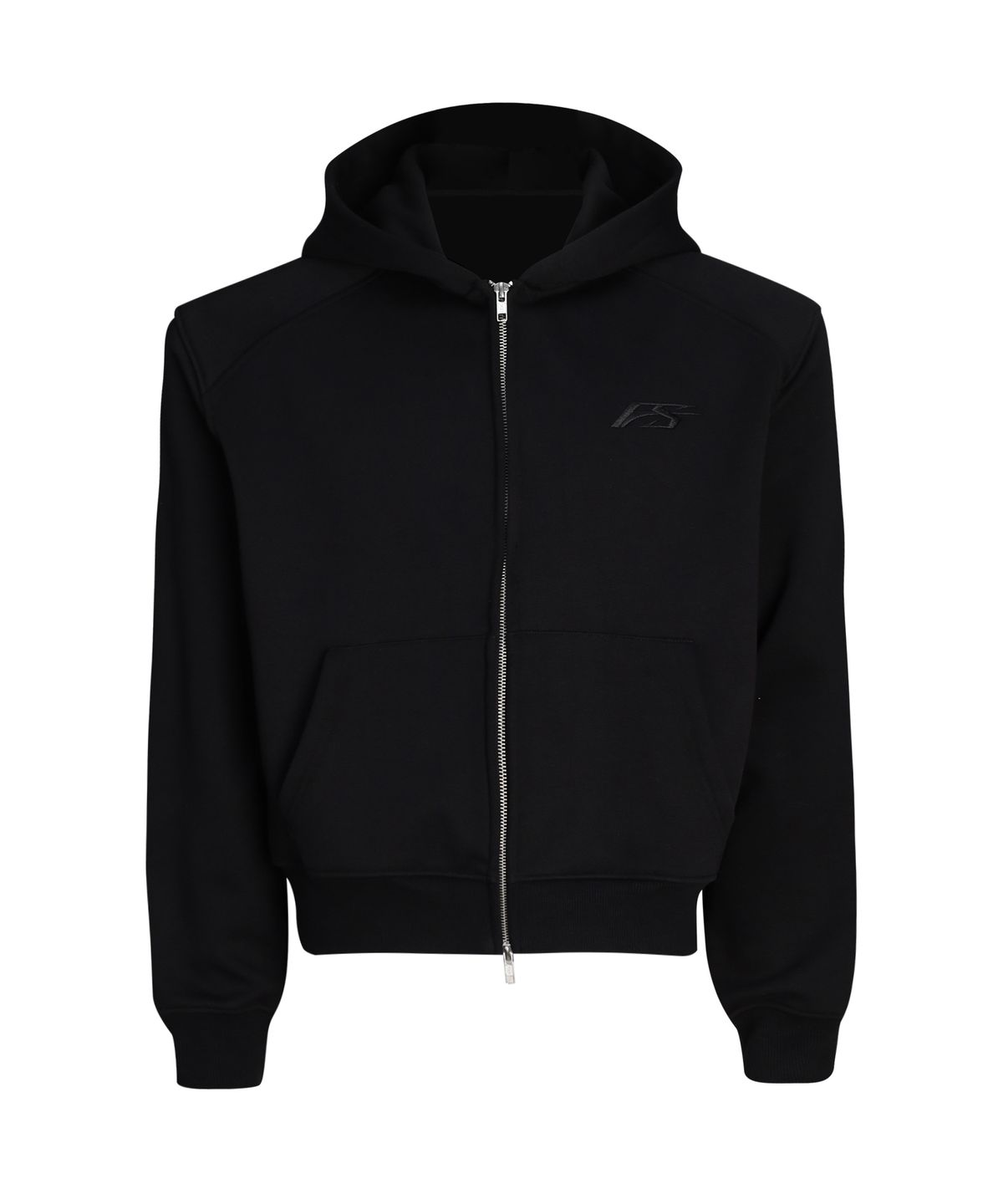 포스센스티브(FORCESENSITIVE) FORCE HOODIE ZIP-UP BK