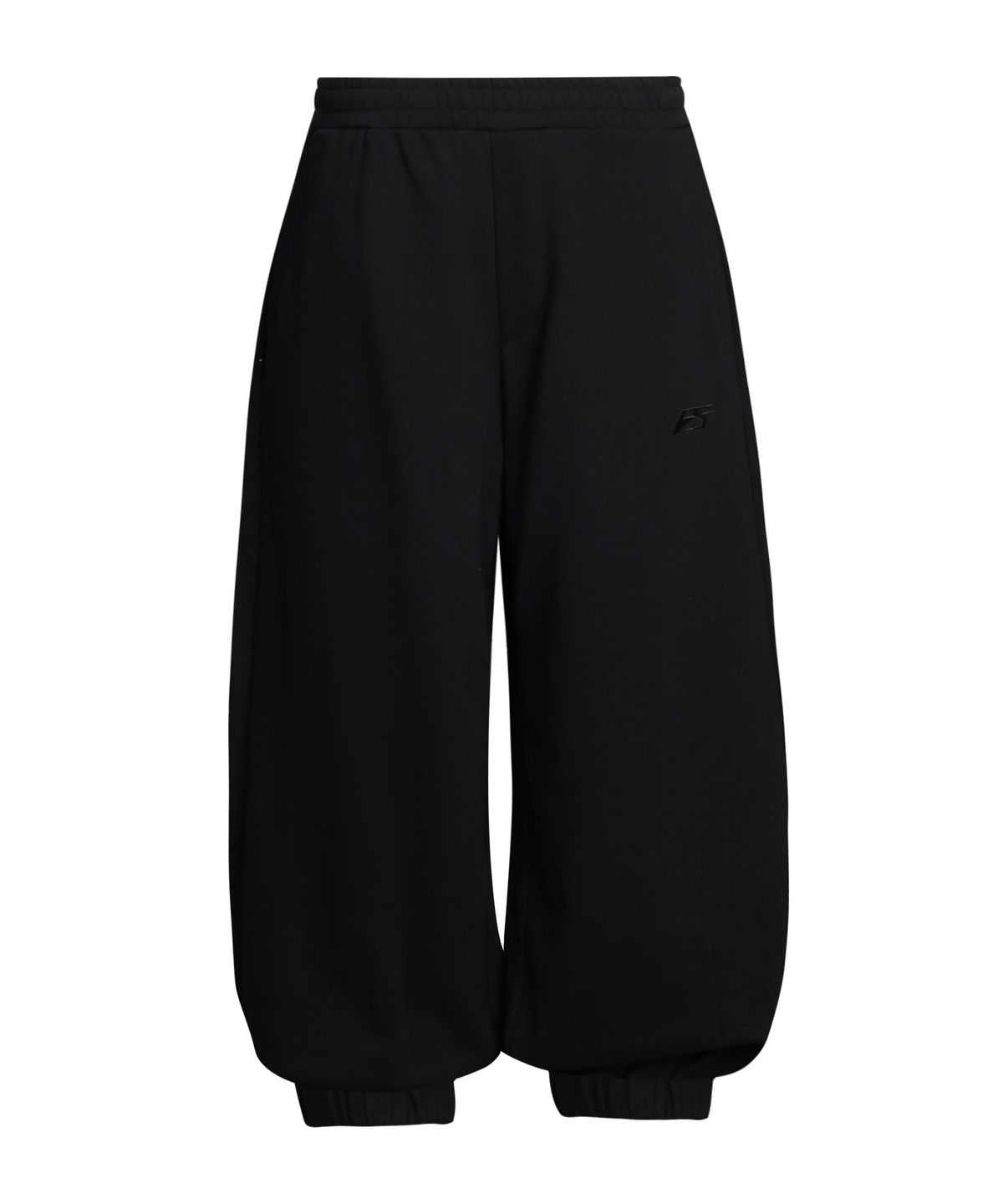 포스센스티브(FORCESENSITIVE) FS LOGO SWEAT PANTS Balloon fit BK
