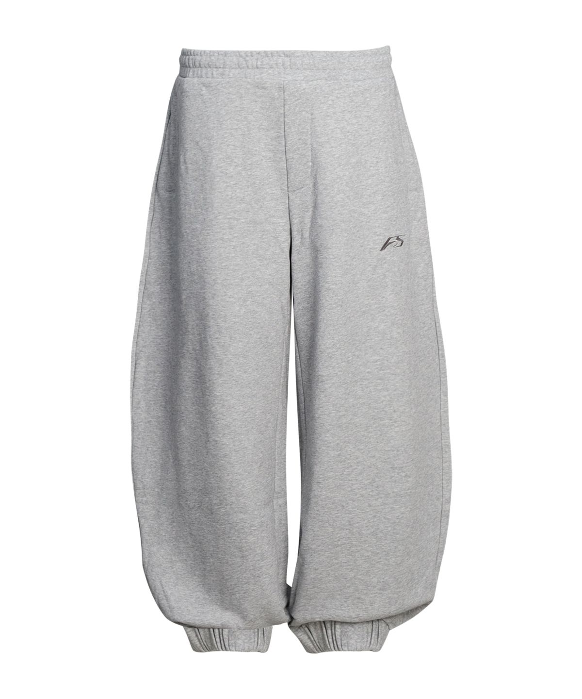 포스센스티브(FORCESENSITIVE) FS LOGO SWEAT PANTS Balloon fit GR