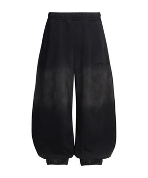 FS LOGO SWEAT PANTS Balloon fit WASHING BK