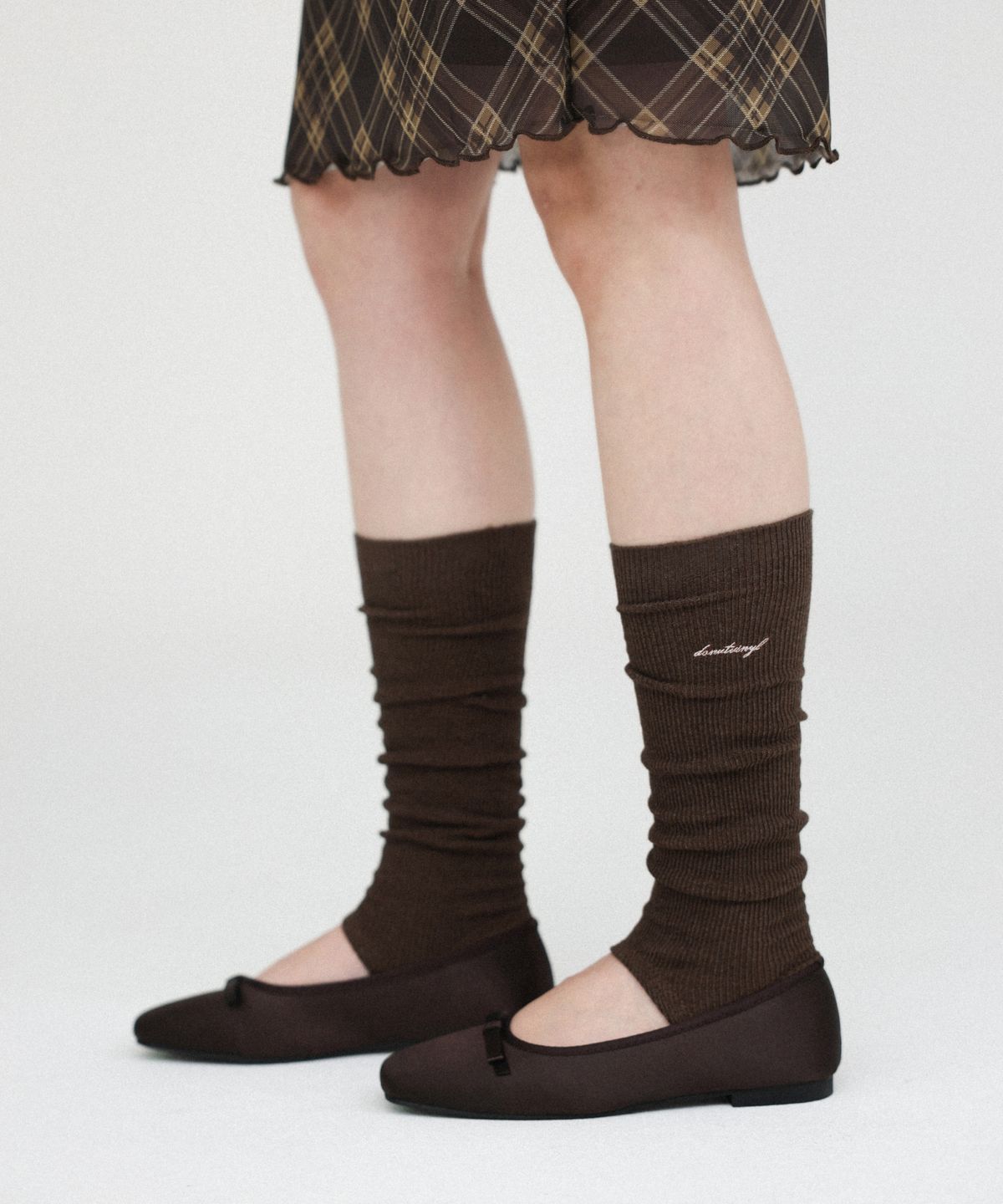 도넛바이닐샵(DONUTVINYLSHOP) mary jane socks - autumn ver. (4colors)