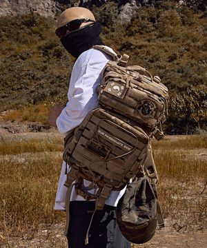 스탠다드 짐 카모 백팩 36L (Khaki Camo)