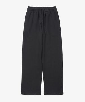 W 내츄럴 스트링 스웻 팬츠 (BLACK)