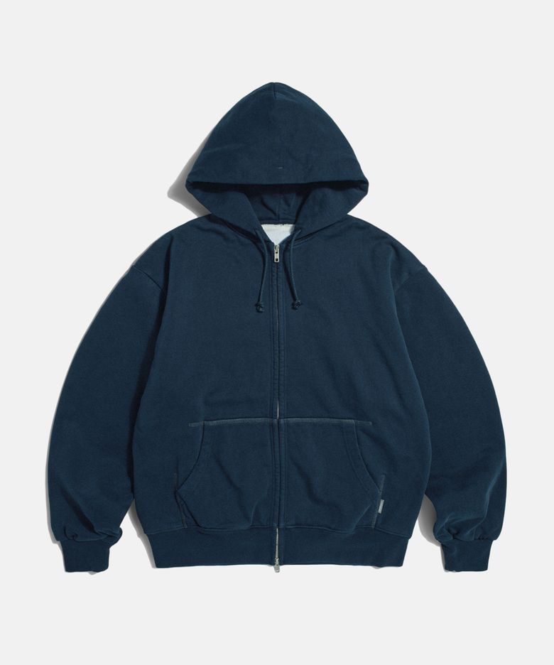60s Thermal Lined Sweat Parka Navy