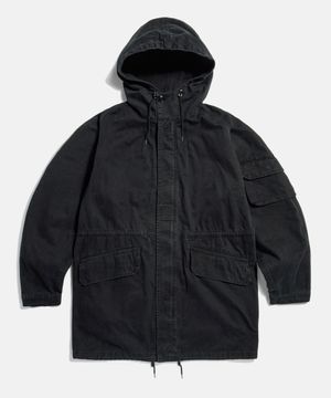 French M64 Field Parka Black