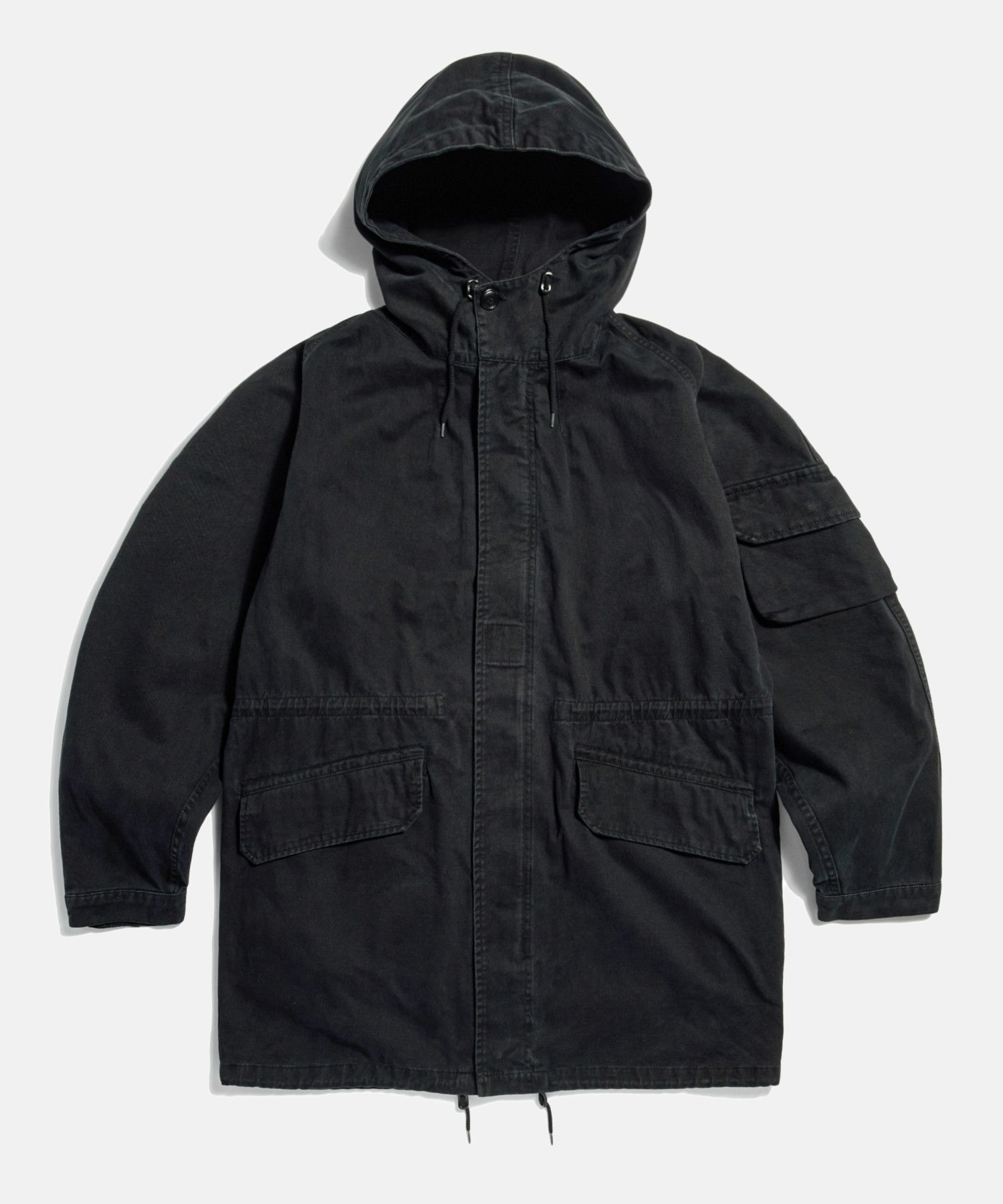 MUSINSA公式 | ESPIONAGE French M64 Field Parka Black