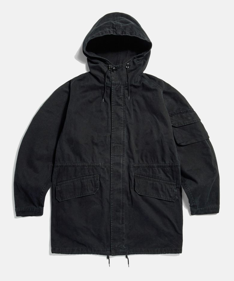 French M64 Field Parka Black