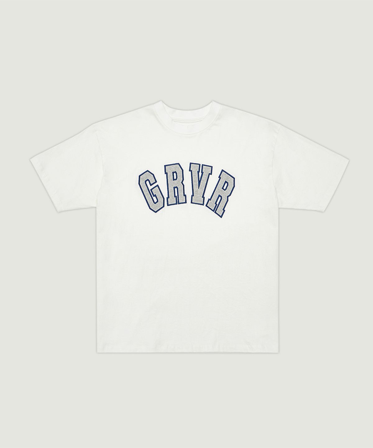그로브(GROVE) GRVR H/S T-SHIRT (WHITE)