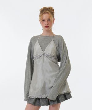 RUBY HALTER-NECK DRESS (MINT)