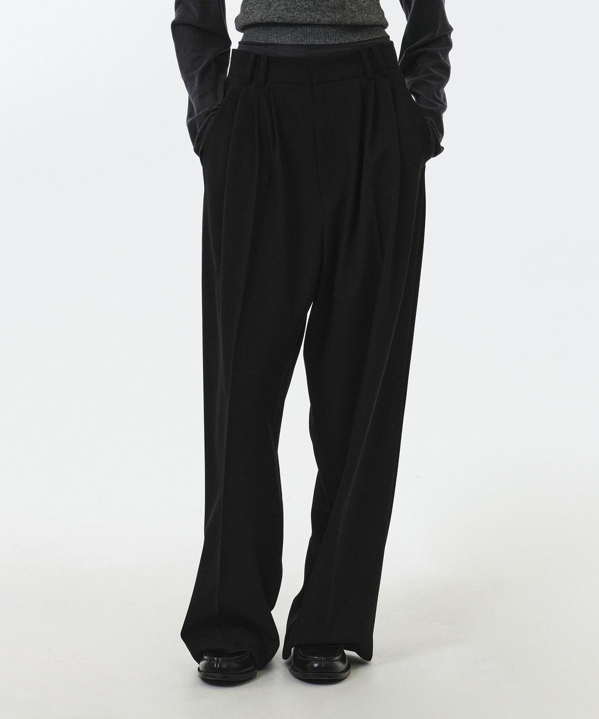 그로브(GROVE) 25FW ADEN PANTS (BLACK)