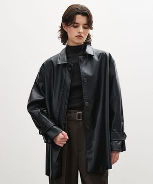 (우먼)모노 레더 카코트