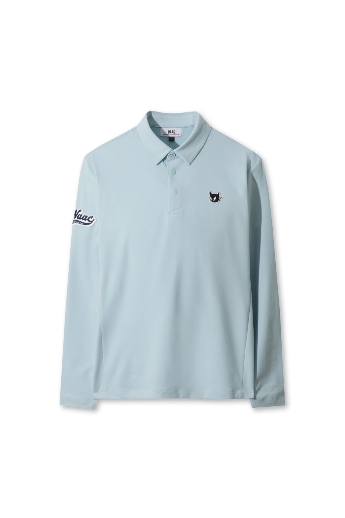 왁(WAAC) Men WAACKY Signature Fleece Polo WMTBW25701BUL