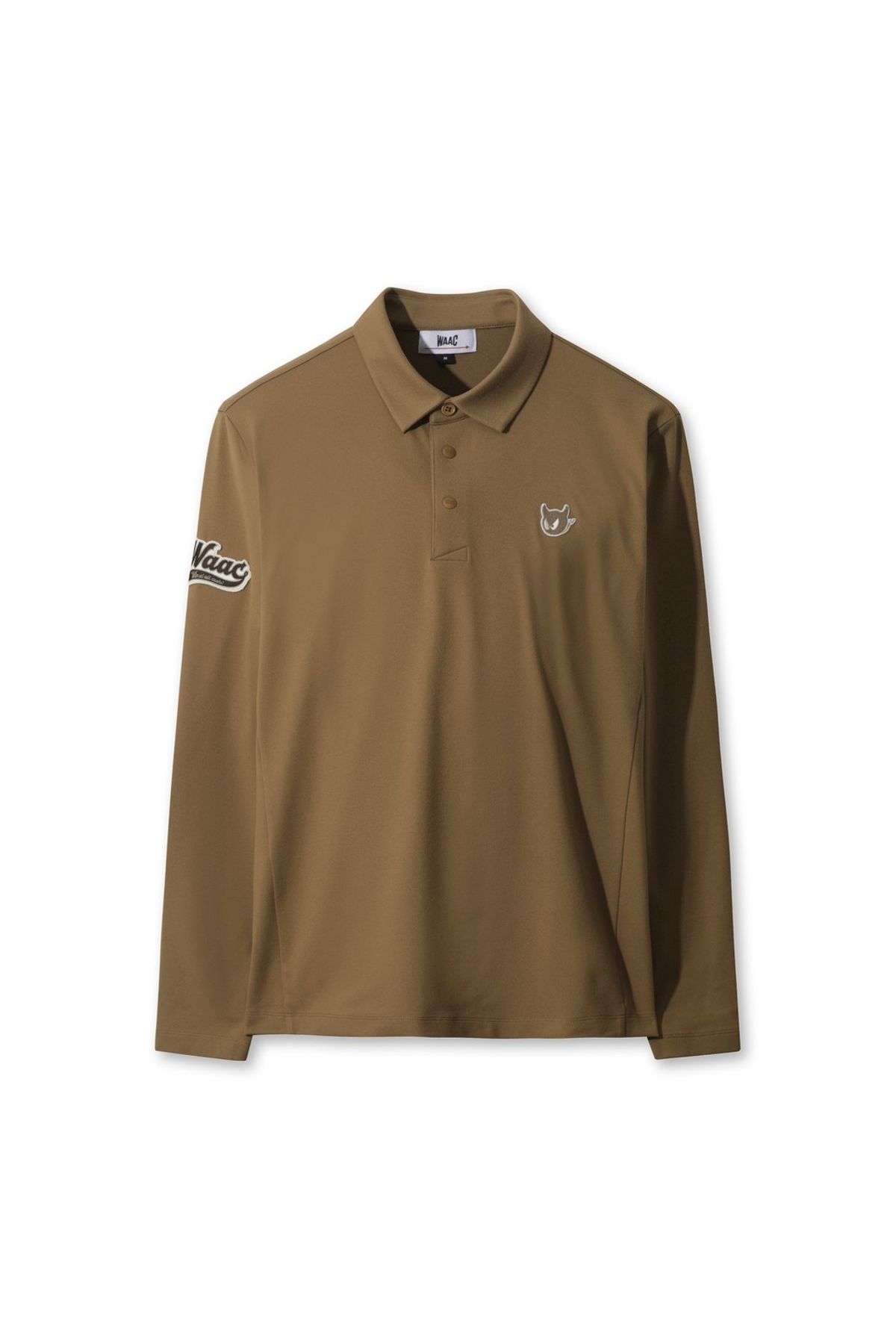 왁(WAAC) Men WAACKY Signature Fleece Polo WMTBW25701BEL