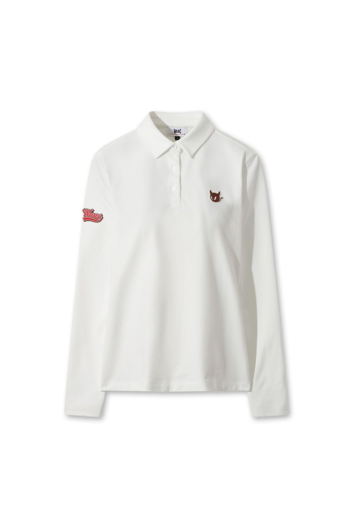 왁(WAAC) Women Winter Essential Fleece Polo WWTBW25701IVX