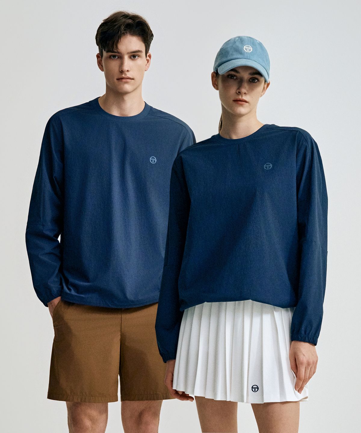 세르지오 타키니(SERGIO TACCHINI) U 베이직 우븐 피스테 (Navy)