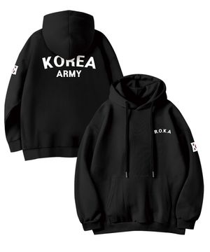 DTF 스탠다드 로카 스웨츠 후디 블랙 기모추가